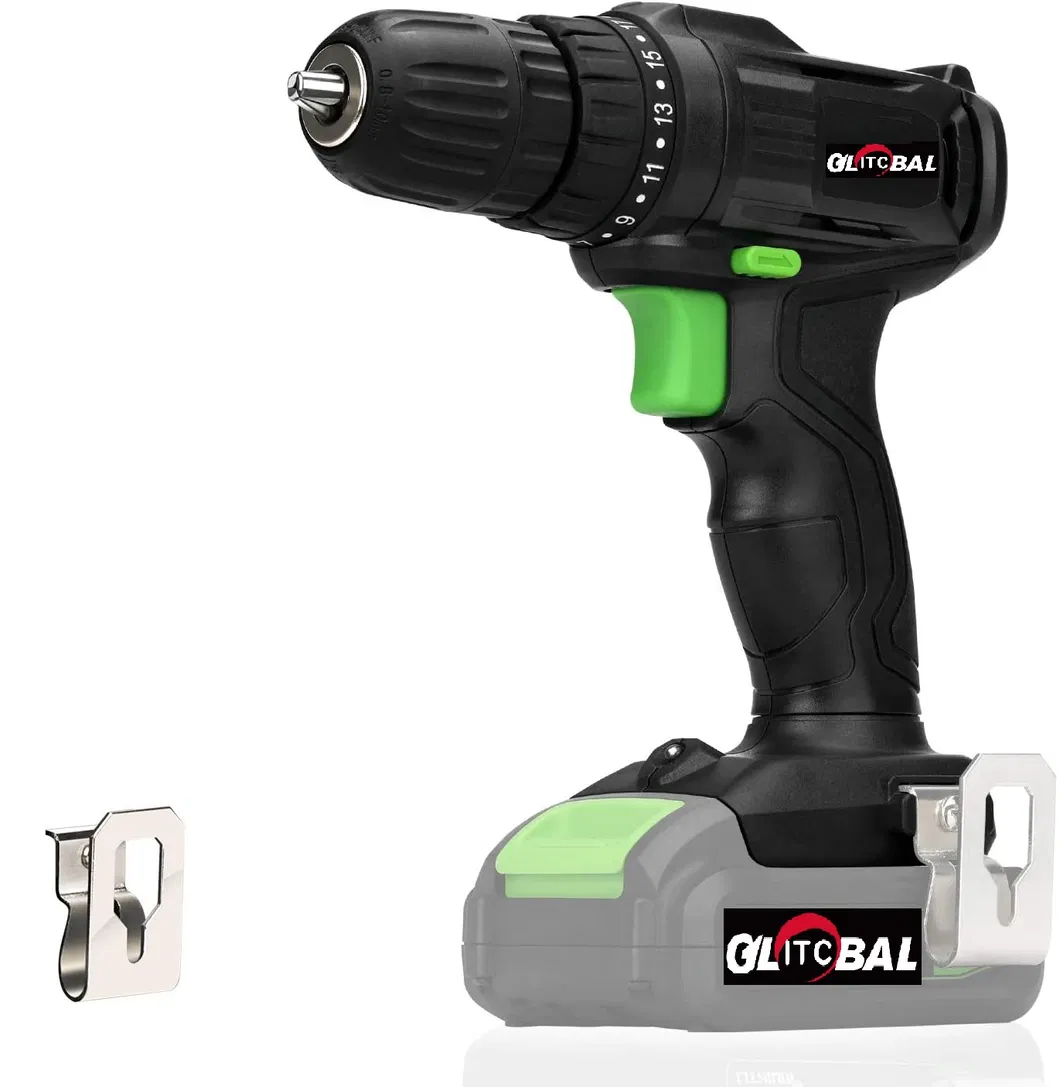 18V (20V Max) Lithium-Ion Battery Cordless/Electric Impact Drill/Screwdriver-Greenline Power Tools