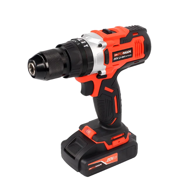 20V Impact Drill Power Drill Cordless Lithium Drill Hammer Drill Power Tool Electric Tool