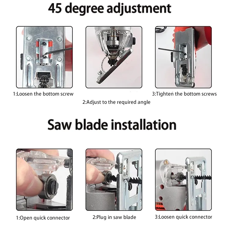 65mm Hot Sale Inidan Jig Saw 710W with Laser
