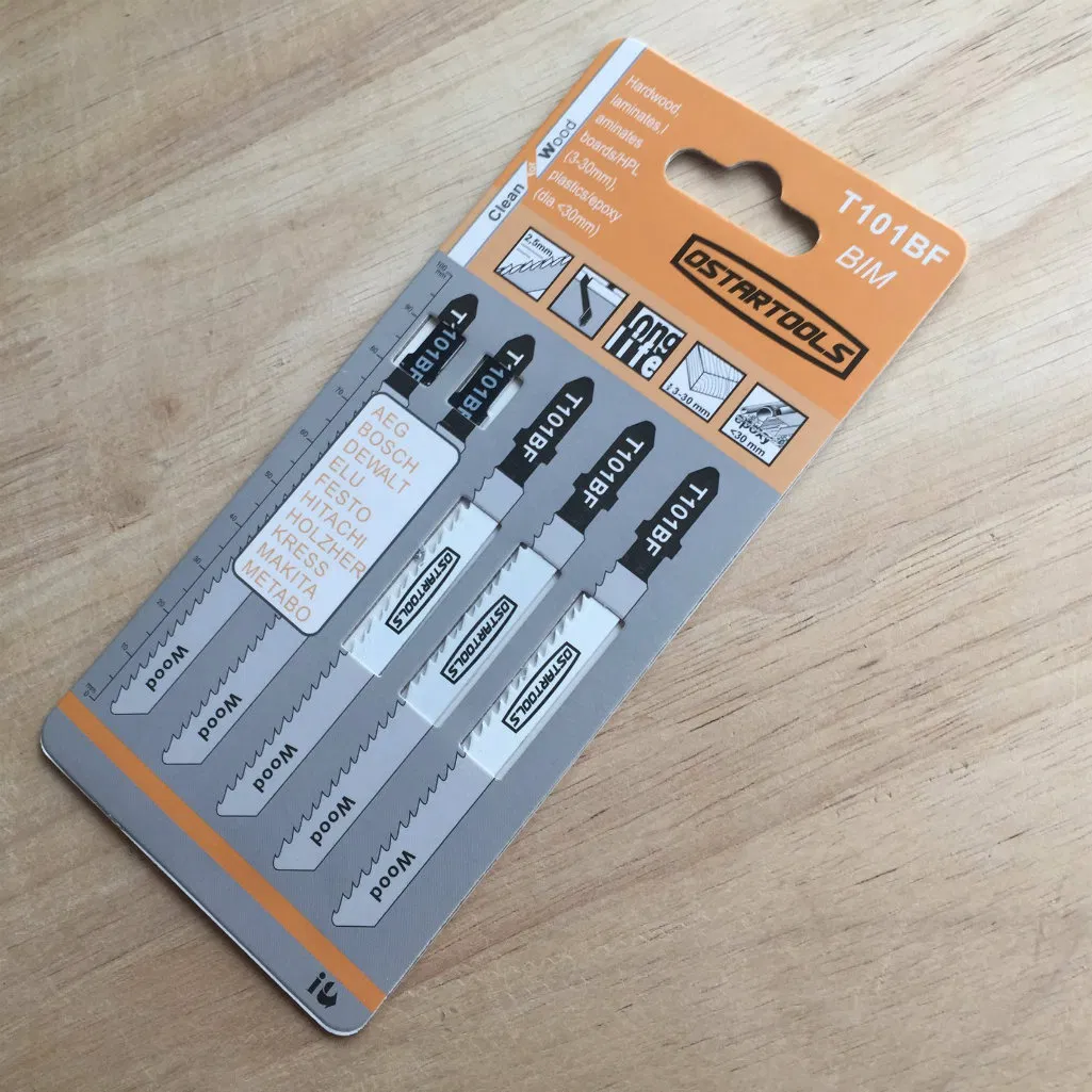 Bosch T101bf Bim Jigsaw Blade for Metal Cutting