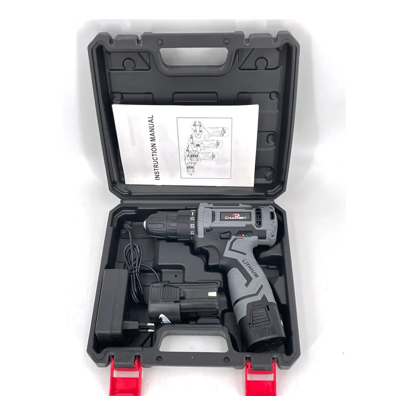 Cg-2002grey Double Speed 12V 16.8V 21V Li-on Lithium Battery Professional Manufacturer Hand Rechargeable Forward and Reverse Impact Cordless Drill