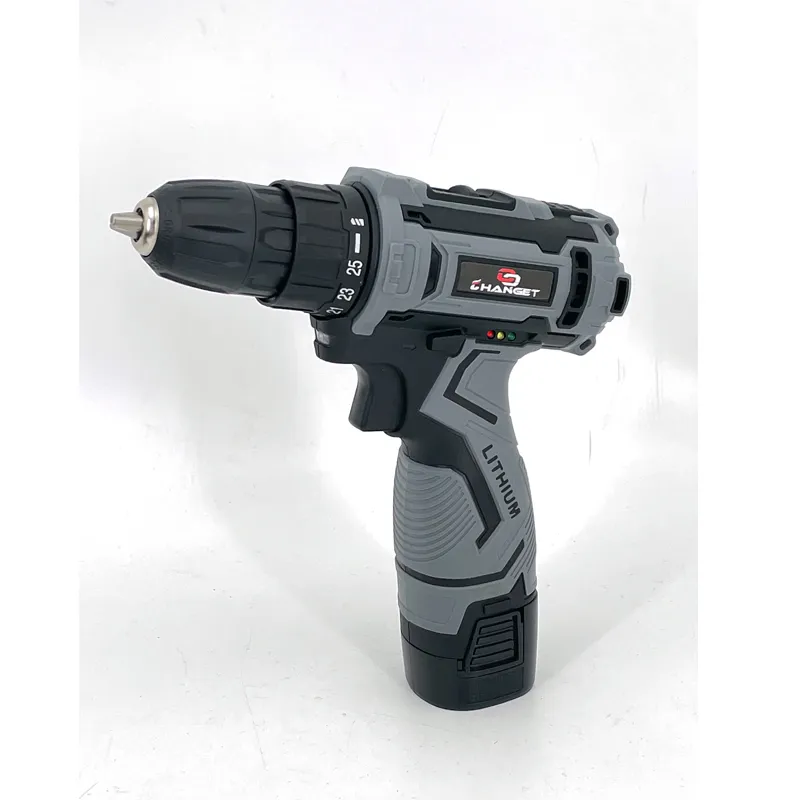 Cg-2002grey Double Speed 12V 16.8V 21V Li-on Lithium Battery Professional Manufacturer Hand Rechargeable Forward and Reverse Impact Cordless Drill