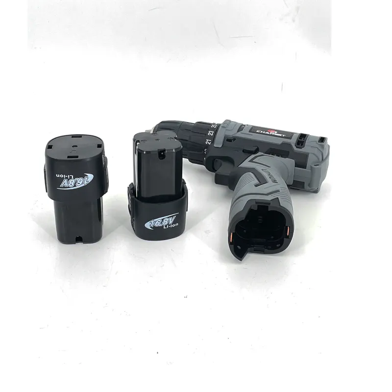 Cg-2002grey Double Speed 12V 16.8V 21V Li-on Lithium Battery Professional Manufacturer Hand Rechargeable Forward and Reverse Impact Cordless Drill