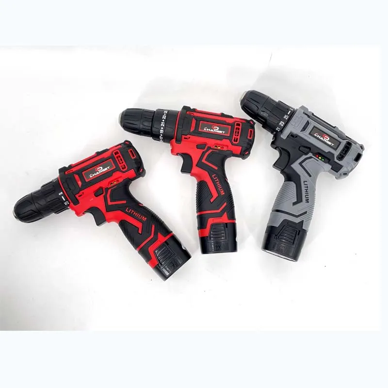 Cg-2002grey Double Speed 12V 16.8V 21V Li-on Lithium Battery Professional Manufacturer Hand Rechargeable Forward and Reverse Impact Cordless Drill