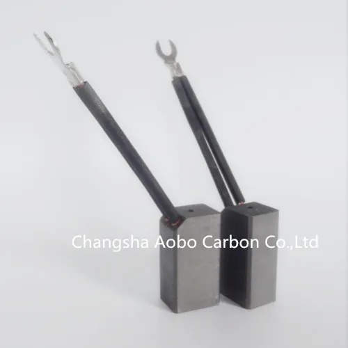 D104 carbon brush for excitation collector slip ring of synchronous motor