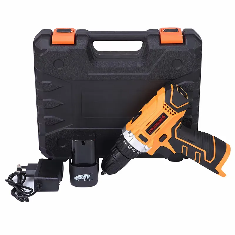 Electric Cordless Wireless Lithium Li-ion Battery Impact Driver Compact Compatible Multiple Function Liitiumpuur Speed Adjustable Hammer Power Tool Hand Drill