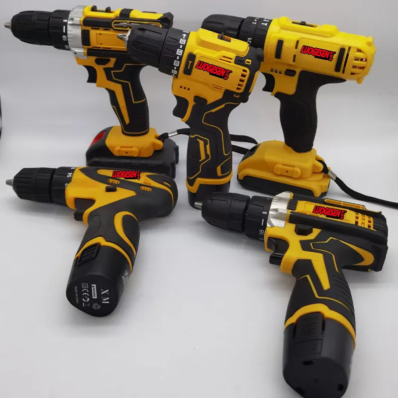 Electric Cordless Wireless Lithium Li-ion Battery Impact Driver Compact Compatible Multiple Function Liitiumpuur Speed Adjustable Hammer Power Tool Hand Drill