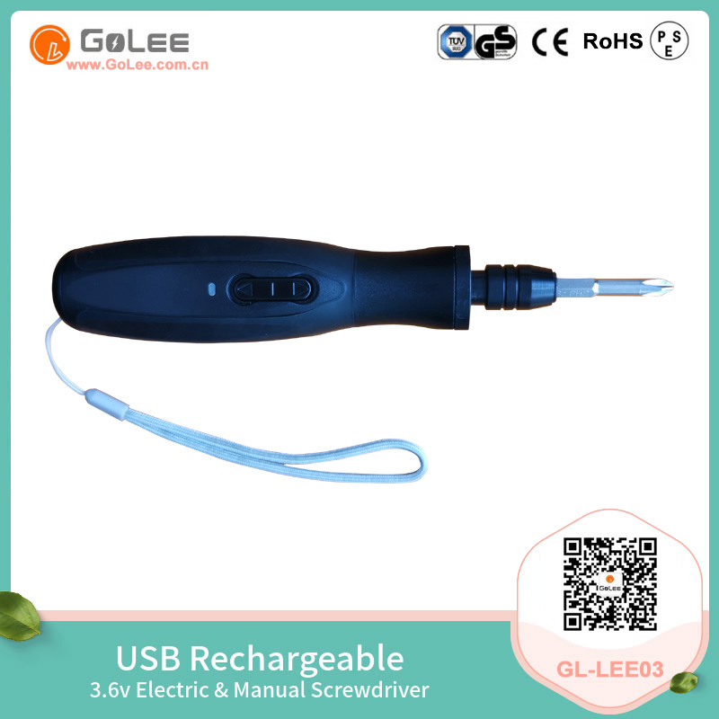 Good Quality Driver Bit Electric & Manual Dual Screwdriver Gl-Lee03