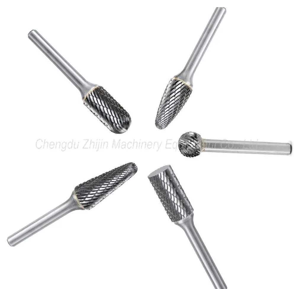 HSS Rotary File Rotary Rasp and Countersink Tungsten Carbide Rotary Burr Set HSS Burr