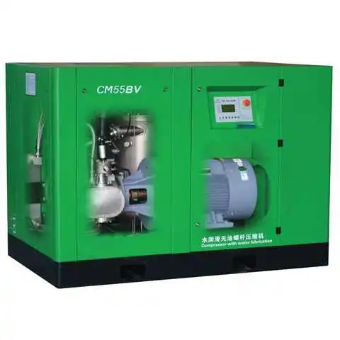 Soundproof 15 bar 16 bar 3 in 1 Rotary Screw Air Compressors with Air Dryer For Fiber Laser Cutting Machine