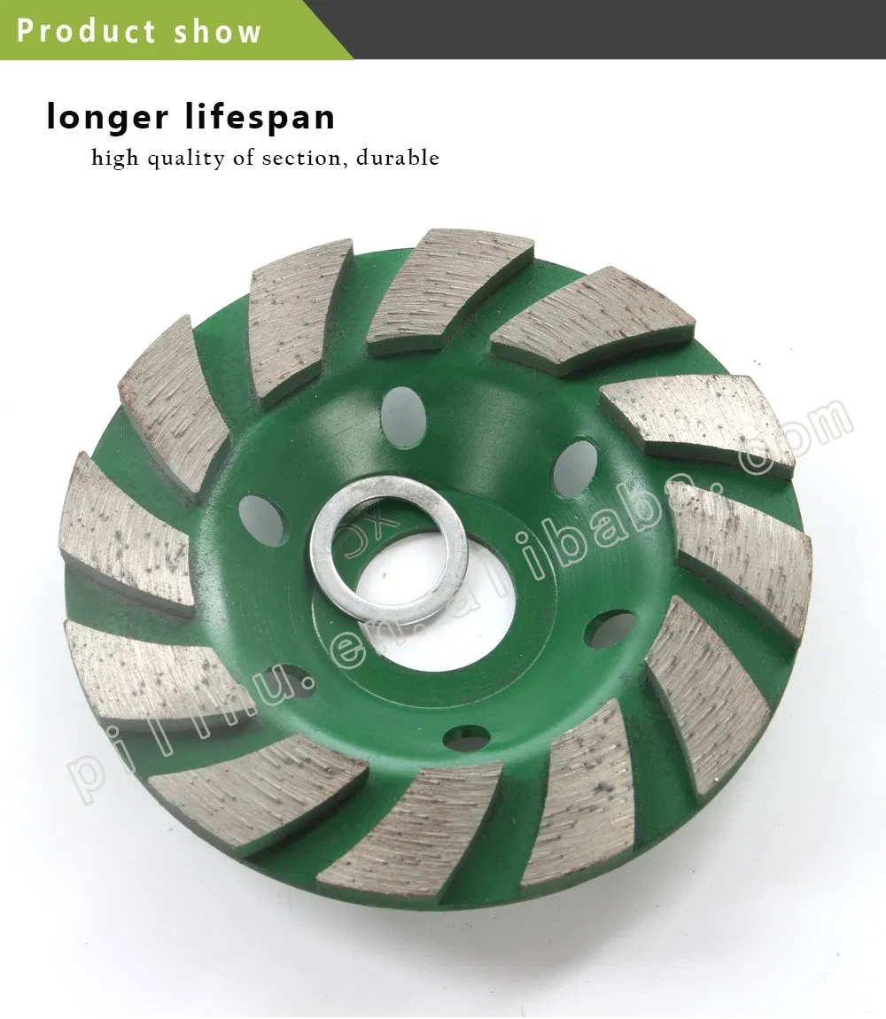 Lapidary Diamond Cup Grinding Wheel with Sharply