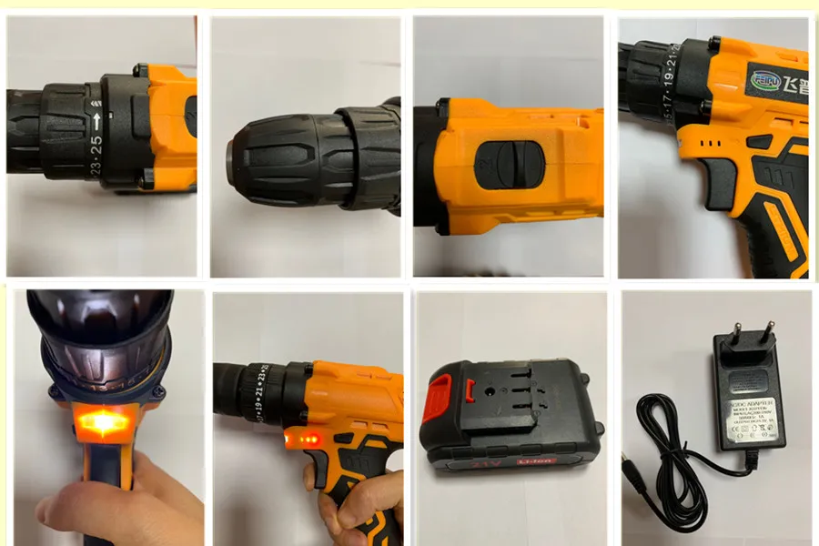 Li-ion Battery Power Tool Cordless Drill