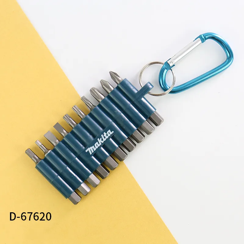 Original Makita 10PCS 50mm Mixed Head Screw Driver Bits Set