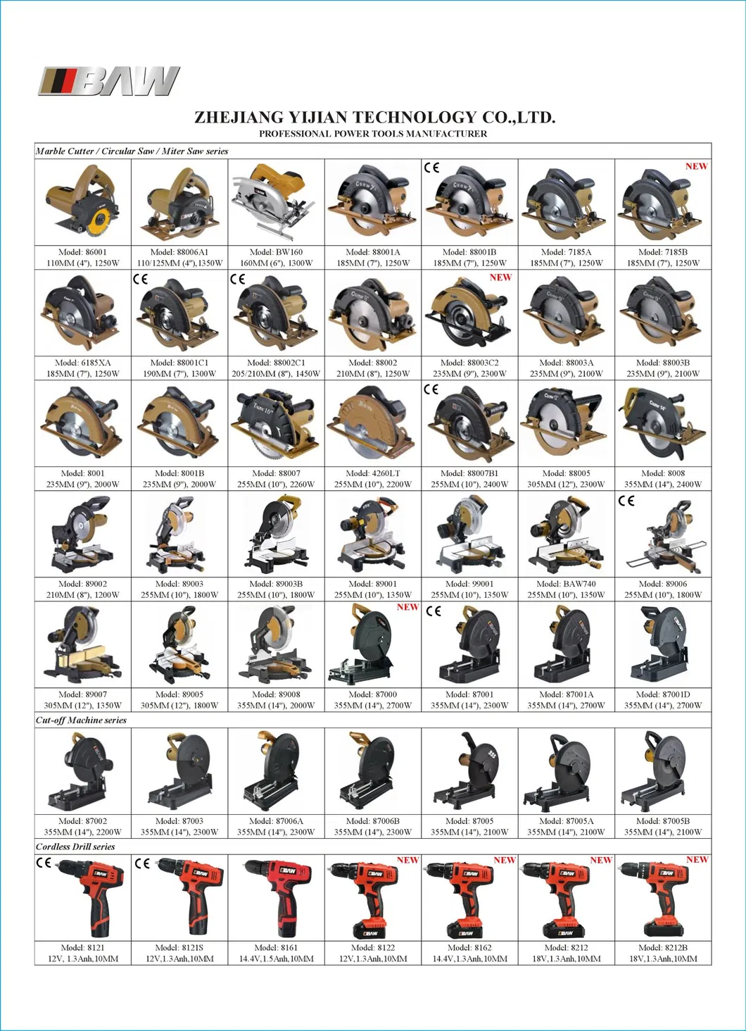 Power Tools Electronic Wooding Cutter Circular Saw