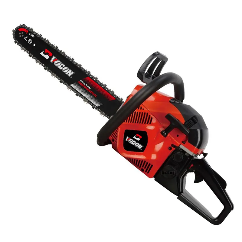 Products Suppliers. 20inch Gasoline Chain Saw with CE Approved for Vobon Brand 2 Stoke Gasoline Chainsaw with Nice Design 45cc Chain Saw