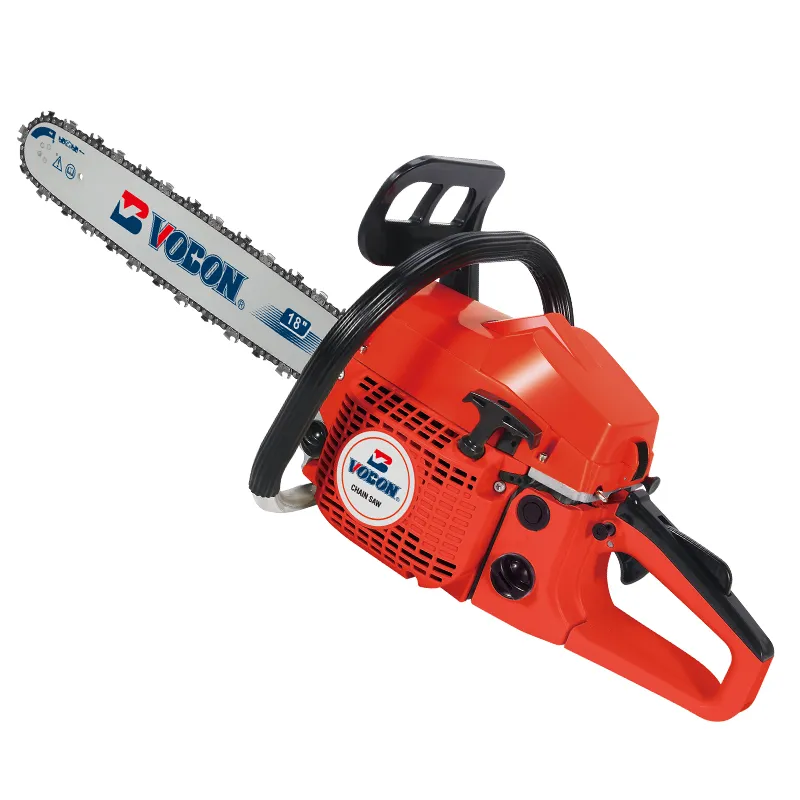 Products Suppliers. 20inch Gasoline Chain Saw with CE Approved for Vobon Brand 2 Stoke Gasoline Chainsaw with Nice Design 45cc Chain Saw