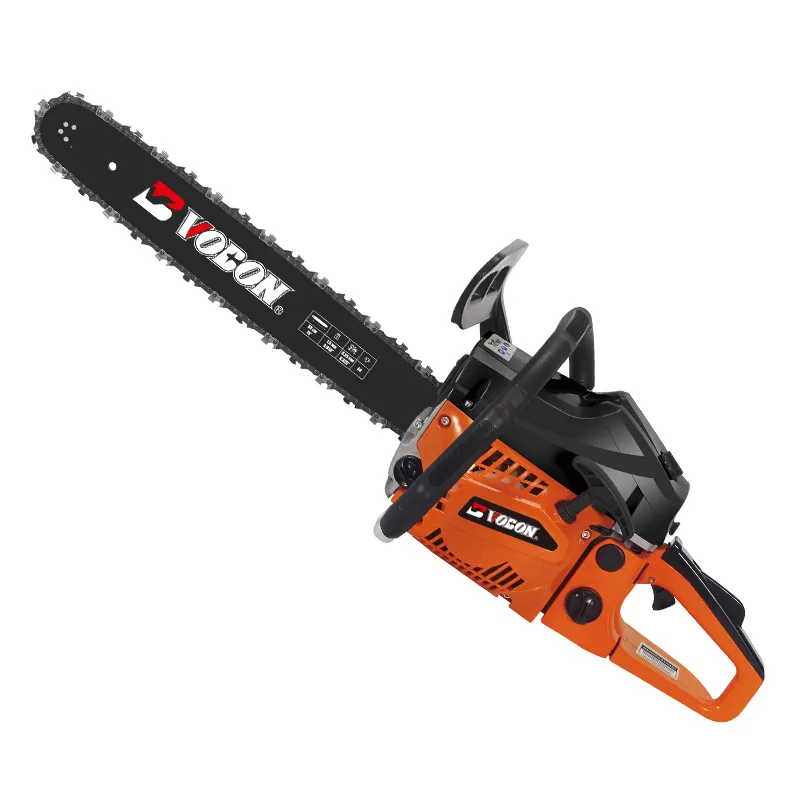 Products Suppliers. 20inch Gasoline Chain Saw with CE Approved for Vobon Brand 2 Stoke Gasoline Chainsaw with Nice Design 45cc Chain Saw