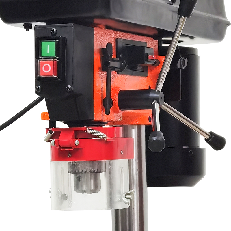 Professional 5 Speed 220V 250W 13mm Bench Drill Press with Light for DIY