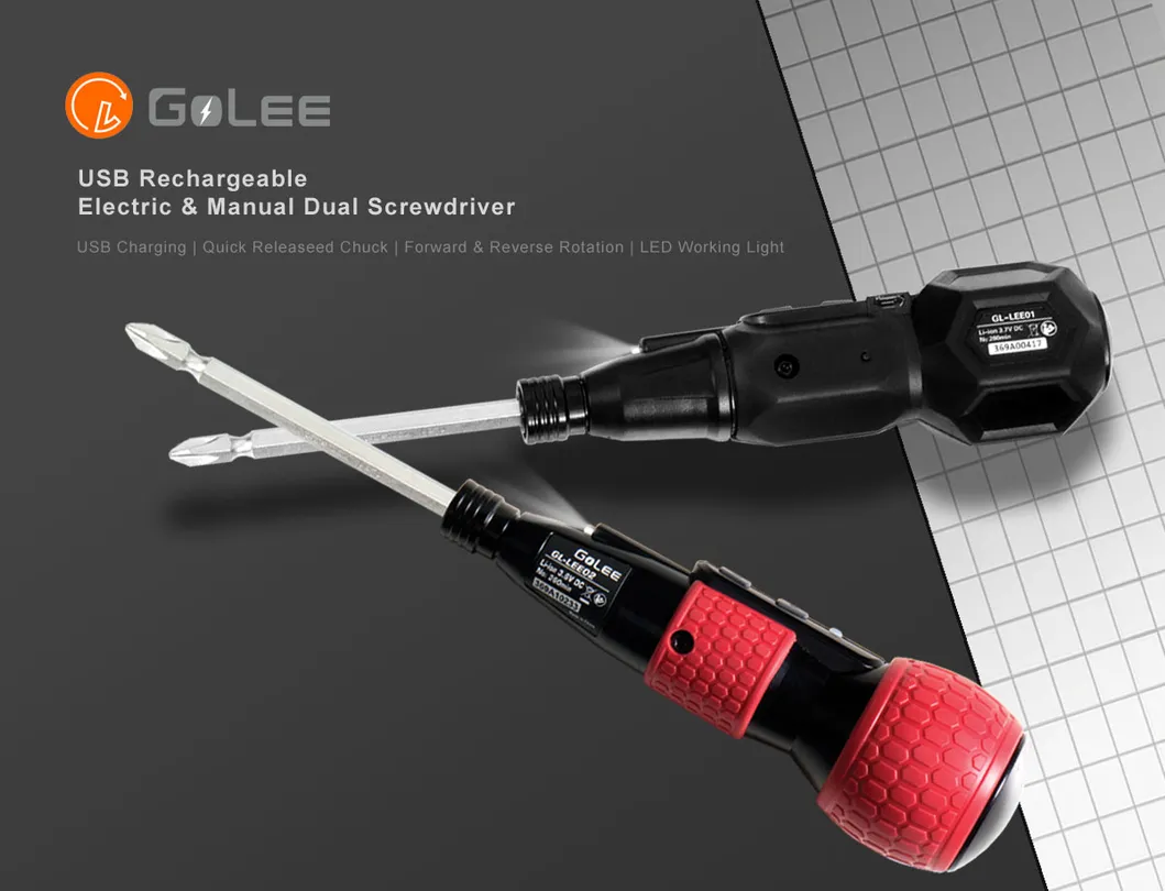 Professional Cheap Battery Charging Screw Driver Gl-Lee01