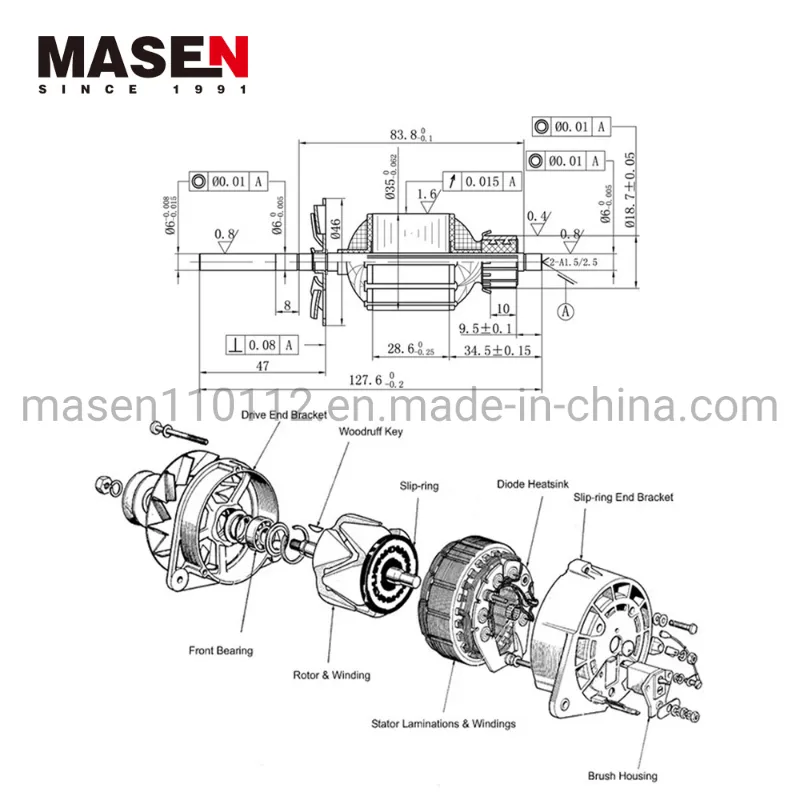 Professional Power Tool Accessories Customization Armature Rotor Fit Bosch Power Tools