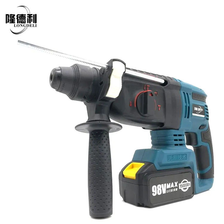 Rechargeable Battery Wholesale Portable 21V Cordless Brushless Rotary Hammer