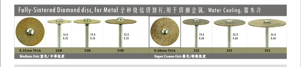 S3m Lab Sintered Diamond Dental Separating Disc