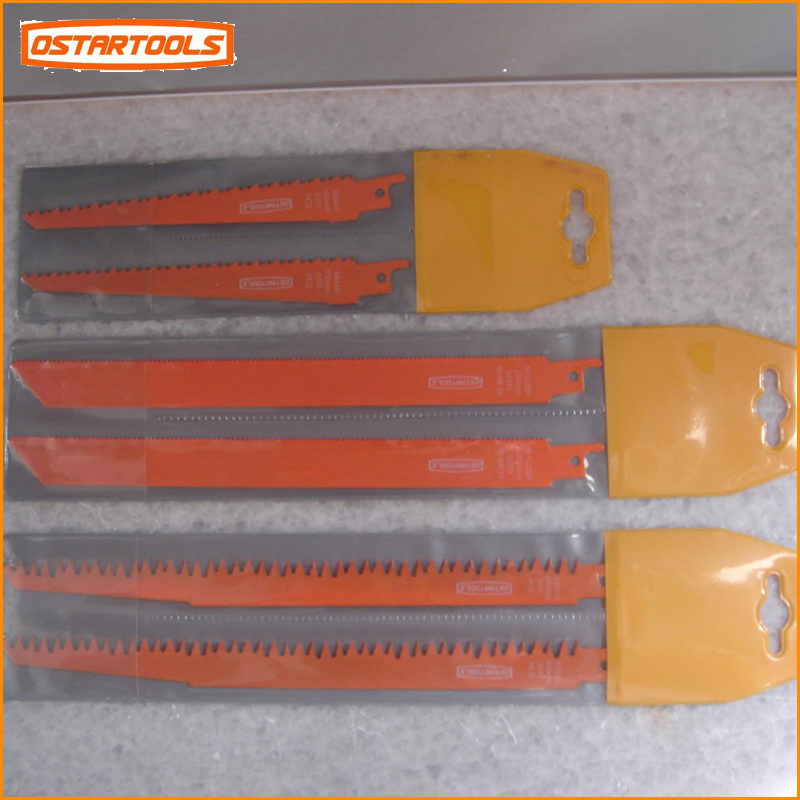 Straight Bi-Metal Reciprocating Saw Blades for Metal and Wood Cutting