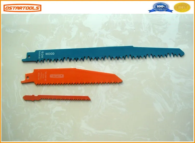 Straight Bi-Metal Reciprocating Saw Blades for Metal and Wood Cutting