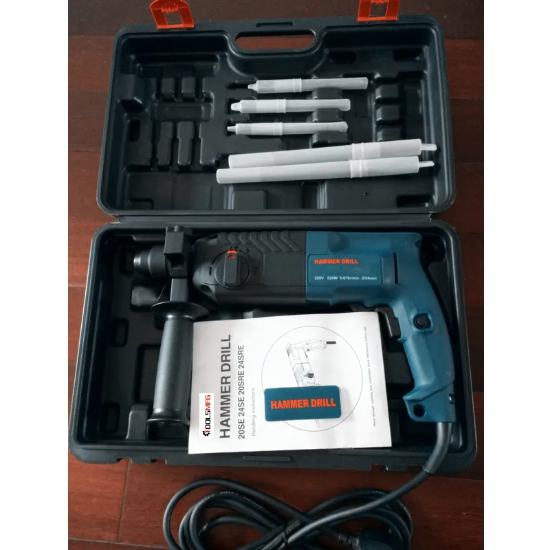Toolsmfg Trh6224 24mm 620W Electric SDS Rotary Hammer