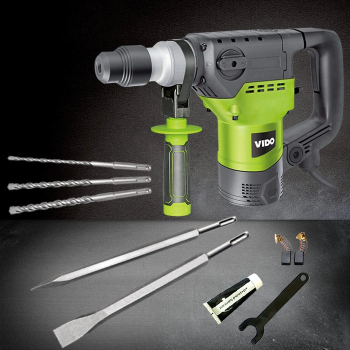 Vido 1500W Three Function 36mm SDS Rotary Hammer
