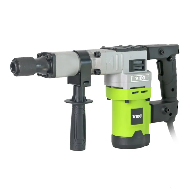 Vido 65A 60j 17.5j 1200W Small Electric Demolition Breaker Jack Hammers for Brick Concrete Wall Breaking