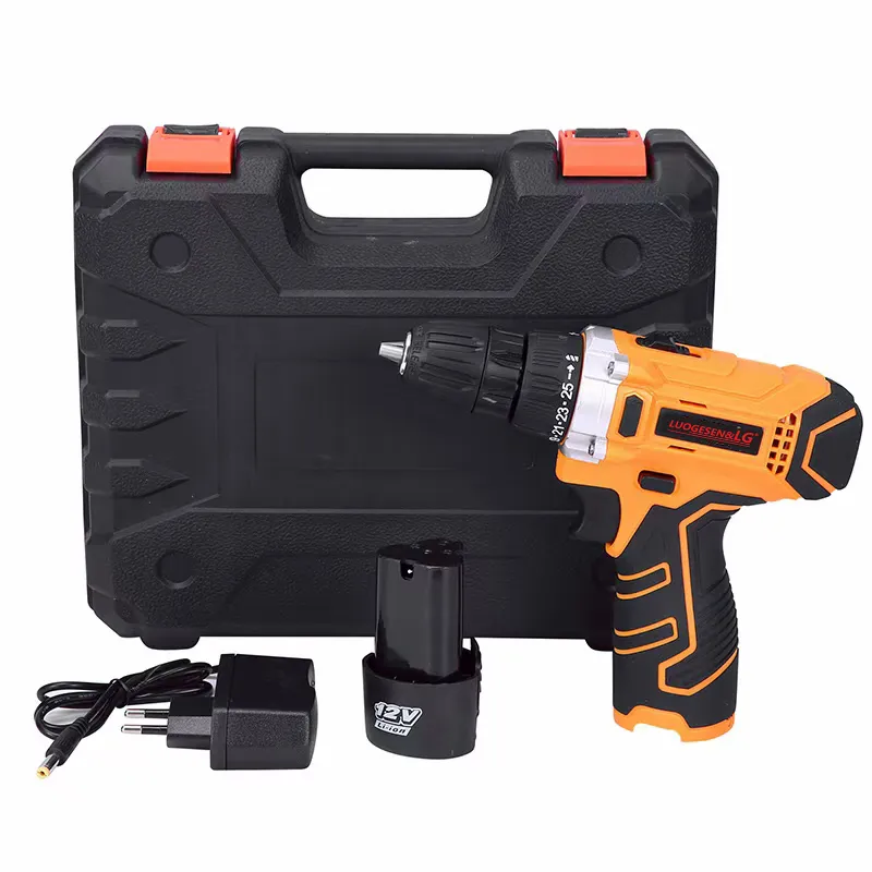 Wireless Electric Driver Lityum Qazma Compact Impact Battery Cordless Li-ion Lithium Compatible Multiple Function Hammer Handle Power Tool Drill