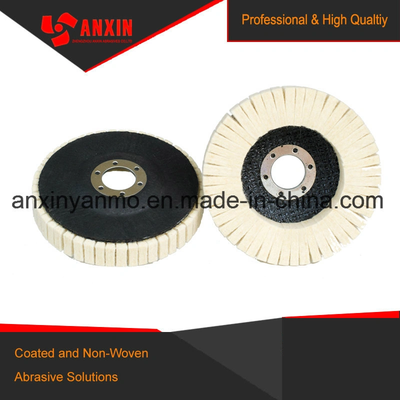 Woolen Felt Flap Disc Woolen Disc Finishing Disc