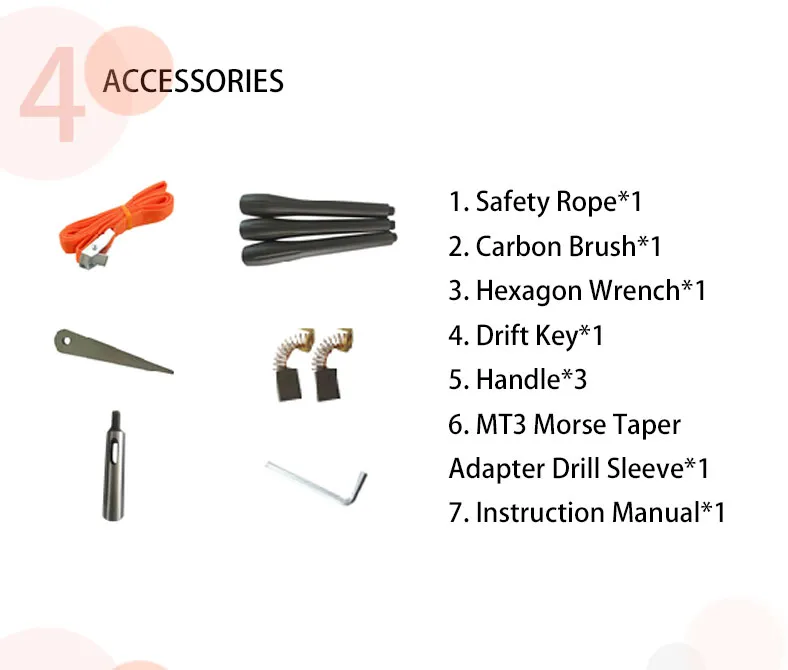 Xd-28A 1500W Electric Cheap Magnetic Drill