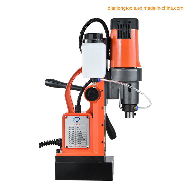 Xd-Zt-50I Rated-Based Mag Core Drill 1500W/50mm Dia/70mm Cutting Depth Magnetic Drill