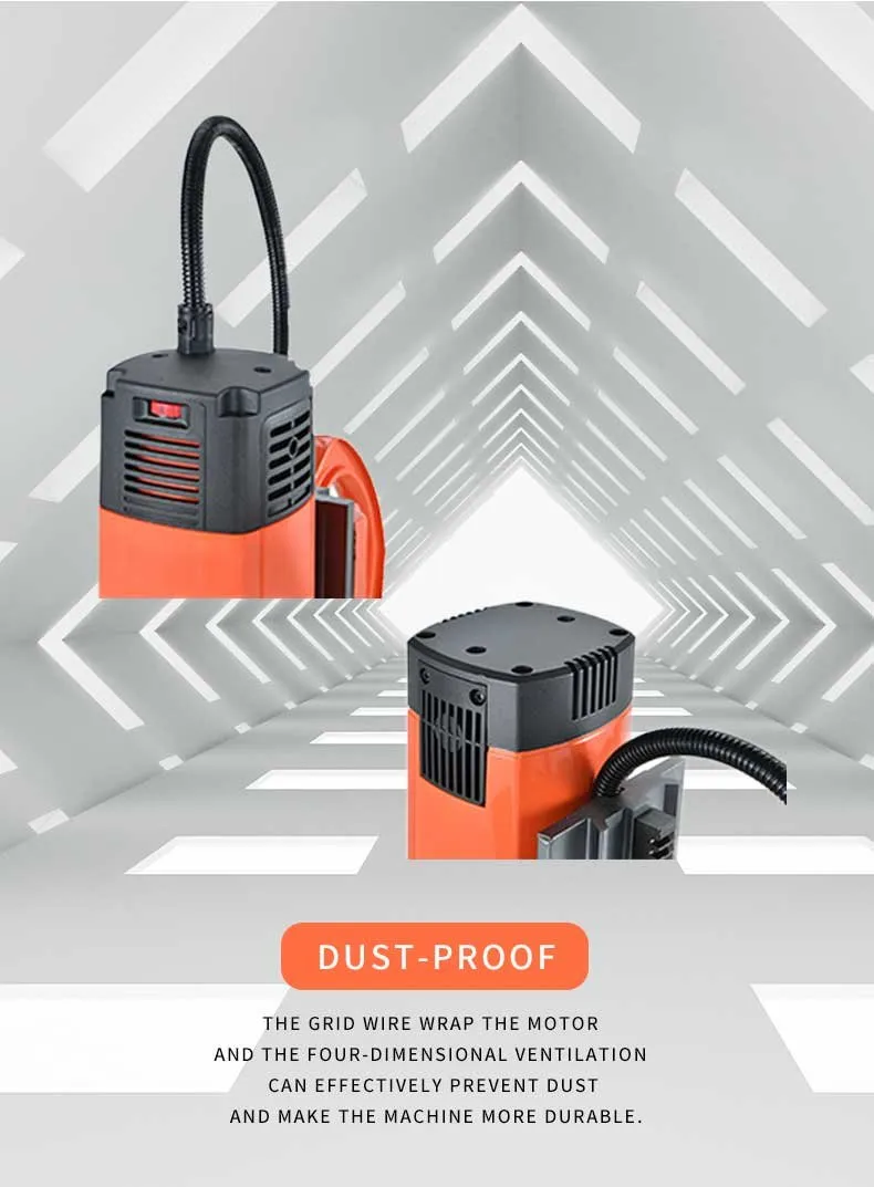 Xd2-T-23c Portable Electric Stepless Speed 100-690rpm 1400W Tapping Magnetic Drill